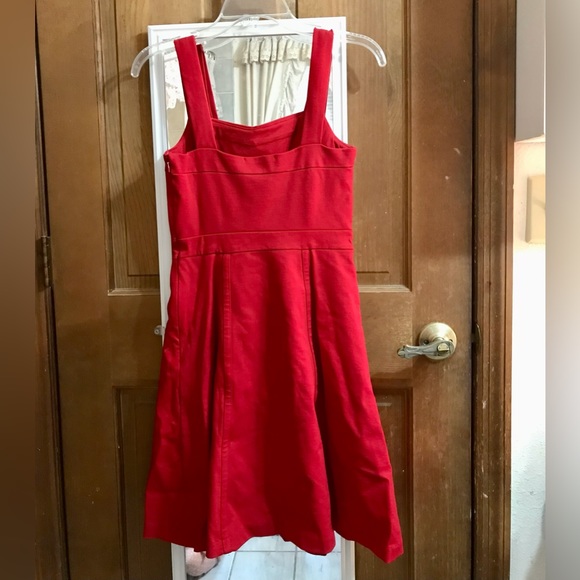 Red INC Fit and Flare Dress, Size Extra Small - Picture 2 of 5